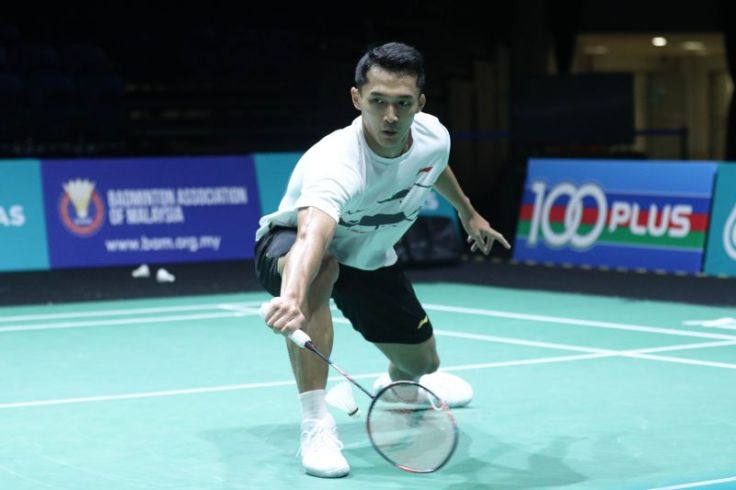 Jonatan Keok di Babak Awal Indonesia Masters 2024