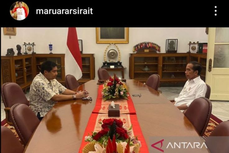 Cabut dari PDIP, Maruarar Pamer Foto Bareng Jokowi