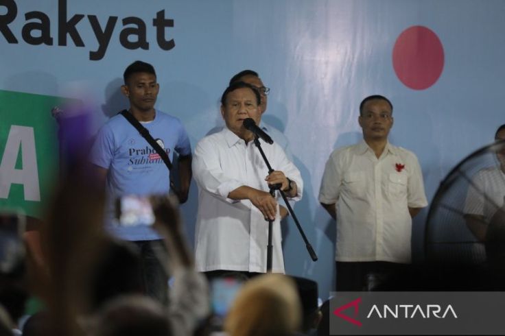 Prabowo Ngaku Tak Rela Lihat Rakyat Menderita Gara-Gara Koruptor