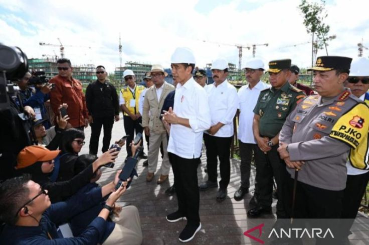 Presiden Jokowi Optimistis Upacara 17 Agustus 2024 di IKN