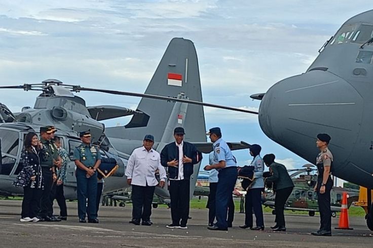 Presiden Jokowi Sebut Pesawat Hercules Pesanan Prabowo Sangat Bagus