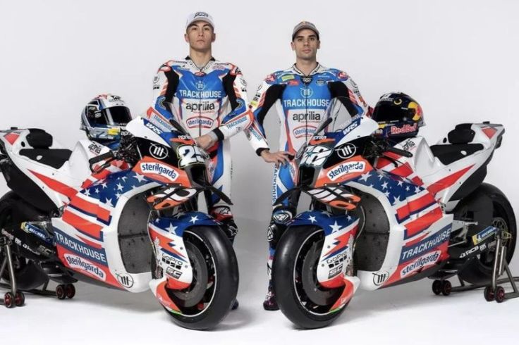 Miguel Oliveira dan Raul Fernandez Tak Sabar Geber Aprilia RS-GP Desain Baru