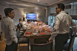 Anies Sarapan Bareng Jusuf Kalla