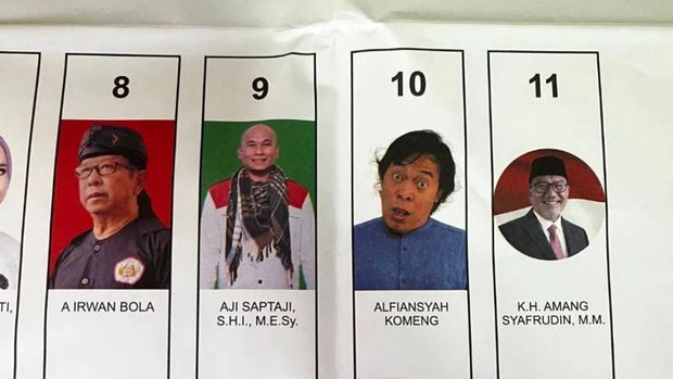 Bagi Komeng, Politik Itu Tidak Mahal