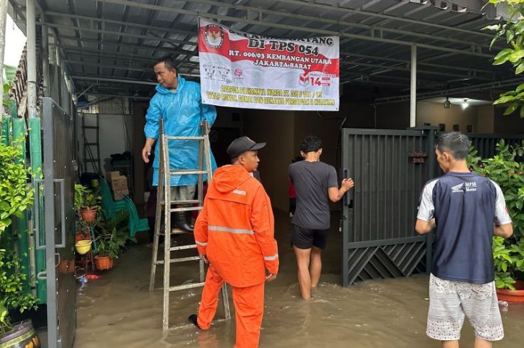 Gawat! Puluhan TPS di Jakarta Terendam Banjir