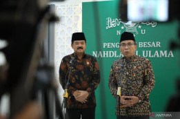 Hadi Sowan ke PBNU Minta Jaga Kerukunan