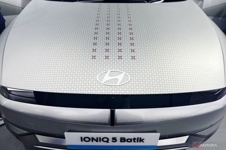 Edisi Terbatas Mobil Listrik IONIQ 5, Batik di Bodi Bikin Tambah Mewah