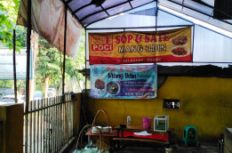 Menikmati Sop dan Sate Sapi ”Khas Bogor” Mang Udin