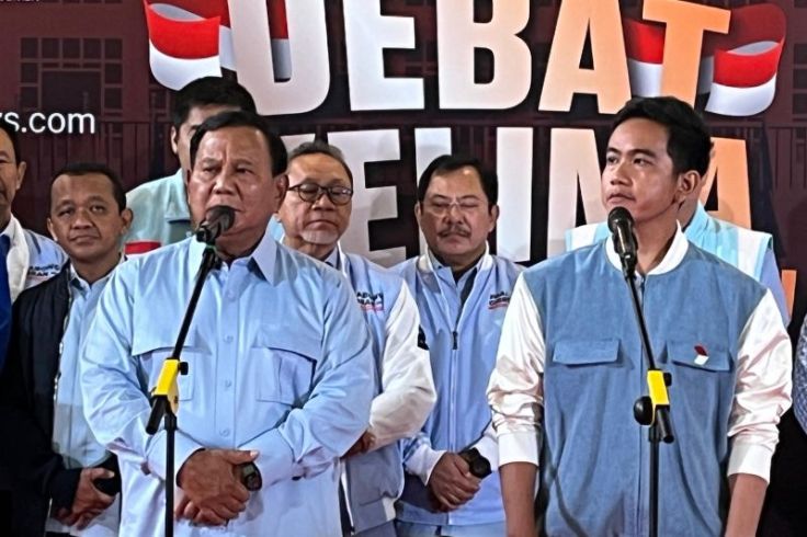 Prabowo Subianto Sebut Ketiga Capres-Cawapres Berjuang untuk Rakyat