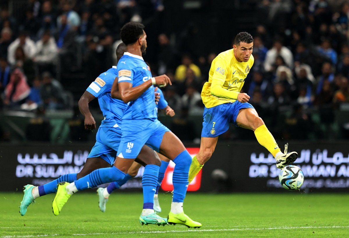 Ronaldo CS Keok,   Al Nassr Vs Al Hilal Berakhir 0-2