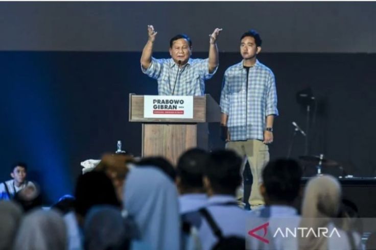 Hitungan Sementara KPU, Suara Prabowo-Gibran 57,46 Persen  