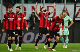 AC Milan Kerja Keras Kalahkan Slavia Praha 4-2