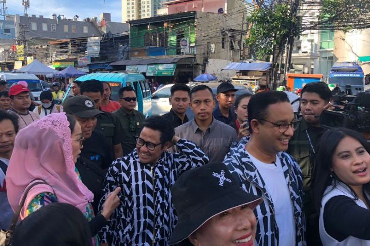 Jelang Pengumuman Hasil Pemilu, Anies dan Muhaimin Pilih Berburu Takjil