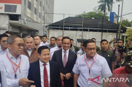 Anies-Muhaimin Hadir di MK Ikuti Sidang PHPU Pilpres 2024