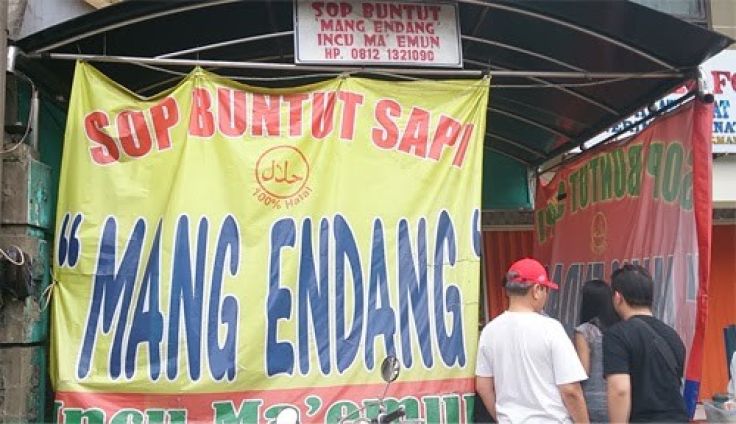 Bogor Kota Hujan, Nikmatnya Seruput Sop Buntut Mang Endang