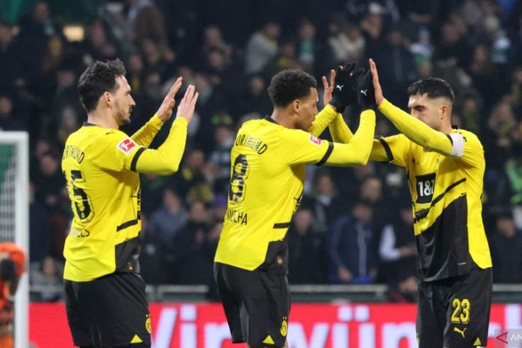 Kalahkan Bremen 2-1, Dortmund Rebut Kembali Posisi Empat