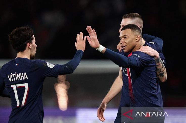 Dua Gol Kylian Mbappe Menangkan PSG dari Real Sociedad 2-1