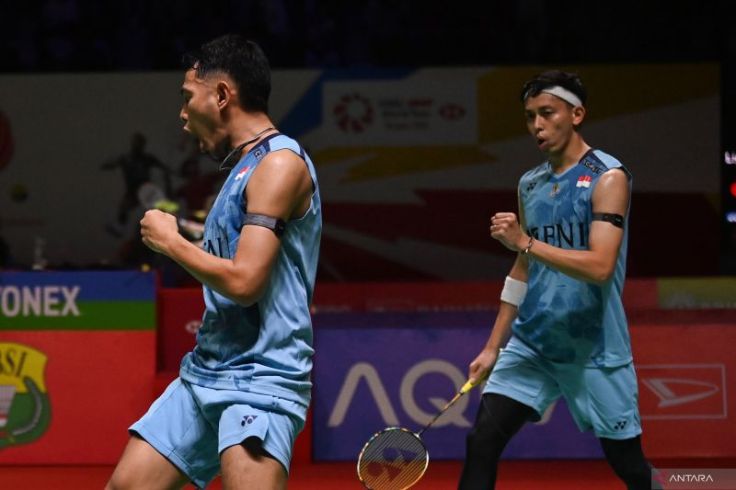 Ganda Putra Indonesia Fajar/Rian Melaju ke Babak 16 Besar All England 2024