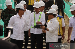 Presiden Jokowi Senang dengan Perkembangan Perumahan ASN di IKN