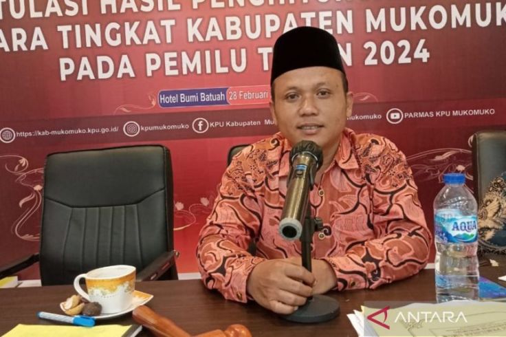 KPU Mukomuko Ogah Tetapkan Caleg Terpilih sebelum Putusan MK