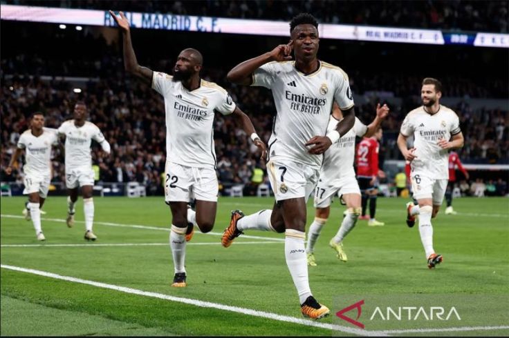 Real Madrid Pesta Enam Gol 4-2 Lawan Osasuna