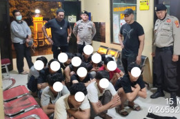 Polisi Ciduk Pelaku Tawuran Sarung di Pesanggrahan Jaksel