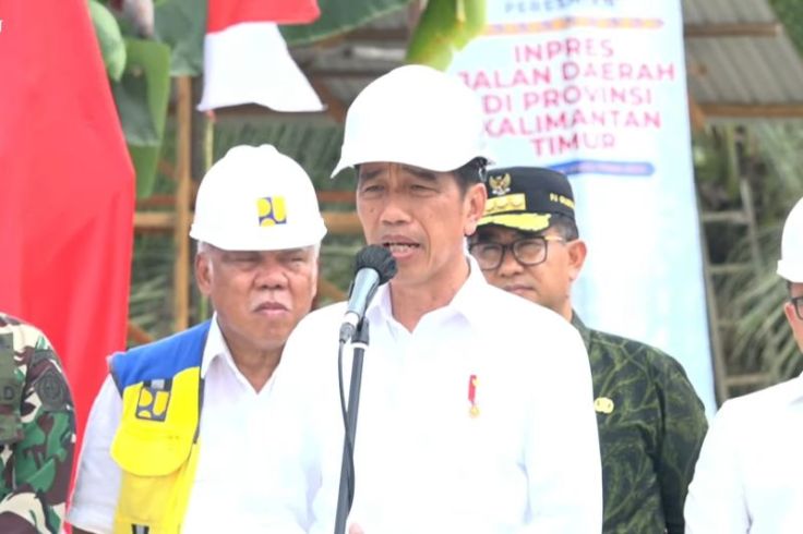 Presiden Resmikan Jalan Daerah Inpres Sekitar IKN