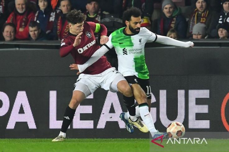 Liverpool Turunkan Mohamed Salah untuk Starter Lawan Sparta Praha