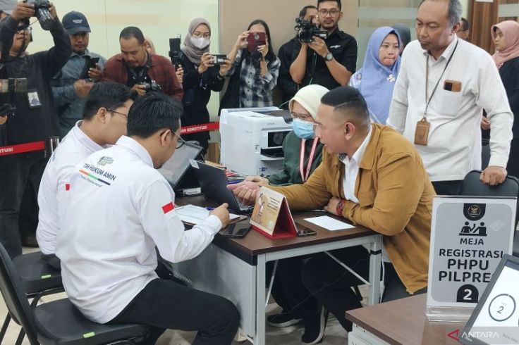 Tim Hukum Anies-Muhaimin Resmi Daftarkan Gugatan Pemilu ke MK