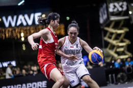 FIBA 3X3 Asia Cup 2024, Timnas Putri Menang Telak dari Kepulauan Mariana Utara