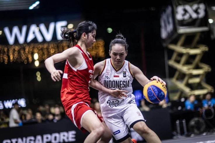 FIBA 3X3 Asia Cup 2024, Timnas Putri Menang Telak dari Kepulauan Mariana Utara