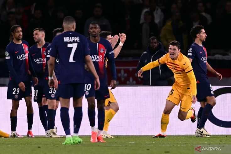 Barcelona Tumbangkan PSG 3-2 di Kandang Lawan