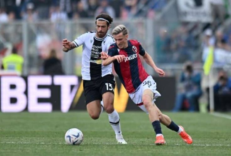 Bologna Tak Jadi Kalah Lawan Udinese Berakhir Seri 1-1