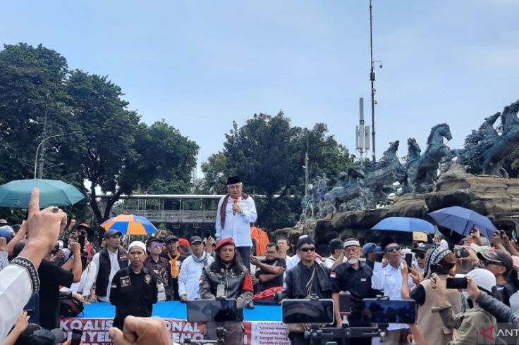 Din Syamsuddin Ajak Peserta Demo PHPU Pilpres Tahan Amarah 