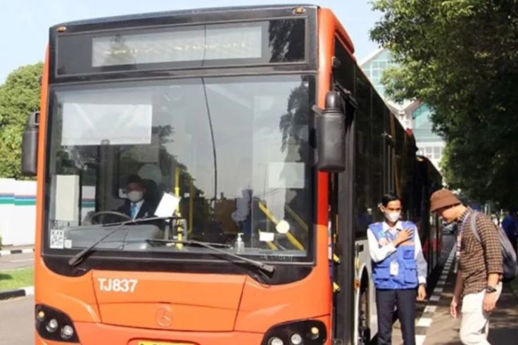 Tarif Sementara Transjakarta Kalideres-Bandara Soetta Rp3.500