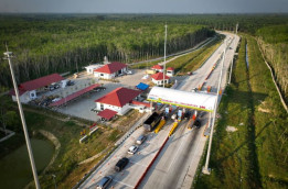 H-1 Lebaran, Berikut Jumlah Kendaraan di Jalan Tol Trans-Sumatera