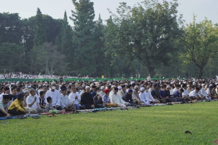 Kebun Raya Bogor Selenggarakan Salat Idulfitri