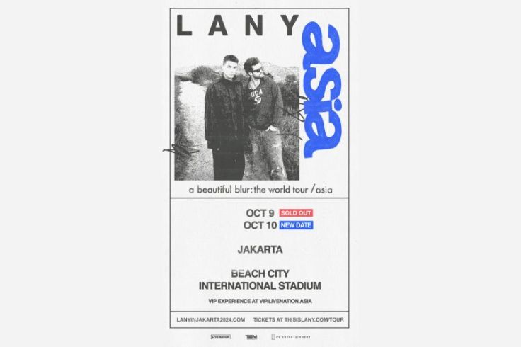 Tambah Laris, Grup Band Rock LANY Perpanjang Tur di Jakarta