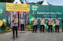 Libur Lebaran Wisata Ancol Membeludak, Polisi Maksimalkan Pengamanan