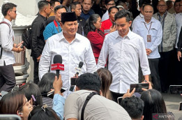 Prabowo-Gibran "Kawal" Penetapan Capres-cawapres Terpilih di KPU