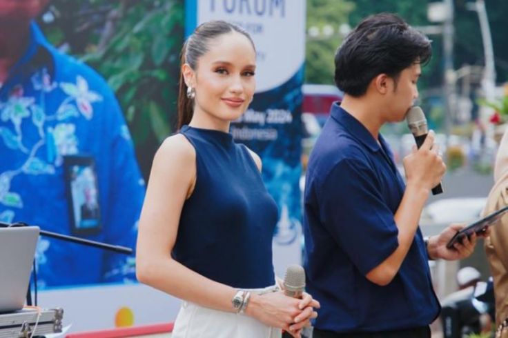 Cinta Laura Ajak Masyarakat Peduli Air