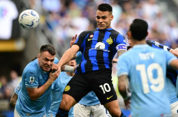 Inter Seri 1-1 Lawan Lazio tapi Raih Trofi Juara