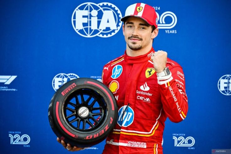 Hasil kualifikasi F1 GP Monaco, Leclerc Raih Pole