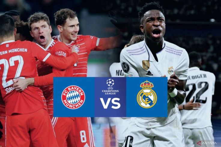 Real Madrid Vs Bayern Muenchen Seri 2-2, akan Ketemu Lagi di Semifinal