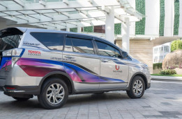 Intip Mobil Listrik Toyota Kijang Innova untuk Antar Jemput Tamu Hotel