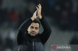 Pelatih Barcelona Xavi Hernandez Lewati 100 Pertandingan