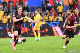 Belgia Kembali "Bernapas Lega" usai Kalahkan Rumania 2-0