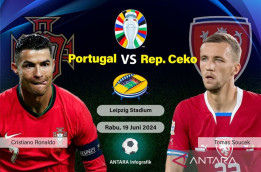 Portugal Taklukkan Republik Ceko Berkat Gol Larut Conceicao