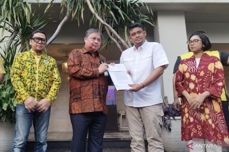 Golkar Resmi Usung Bobby Nasution Maju Pilkada Sumut 2024