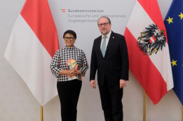 Indonesia Minta Austria Akui Negara Palestina